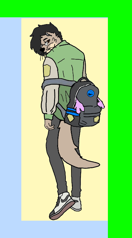 YOUNGJUICEYY's tweet photo. ✨Wing BackPack✨
#furryart #WingBackpack #art #backPack #otter #furry #fursona #digitalart https://t.co/1B23CGjGSD