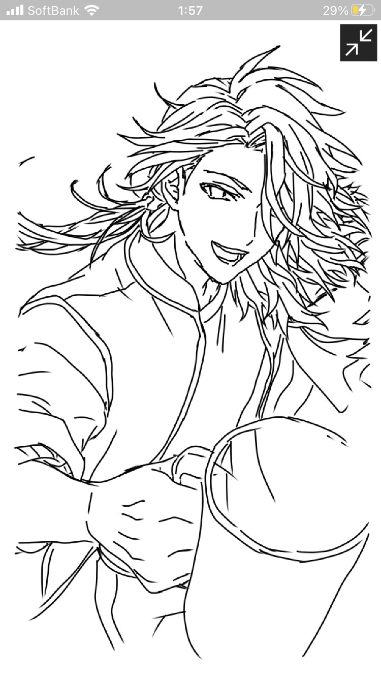 Mei イラストレーター 7年振りくらいにちゃんとイラスト描いてる めちゃ久々なのでまずはトレースから トレースっていう言葉も忘れてた笑 アプリで描くのに挑戦 指で描くって難しい けど慣れてきたい イラスト 線画 Medibang お絵描き