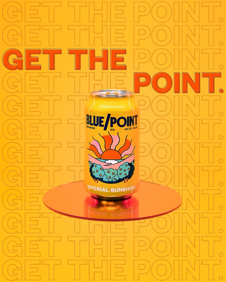 Tangy. Punchy. Enjoy the Trip.
Get Blue Point Brewing's easy-drinking, hard-hitting Imperial Blonde Ale that always packs a punch of sunshine.