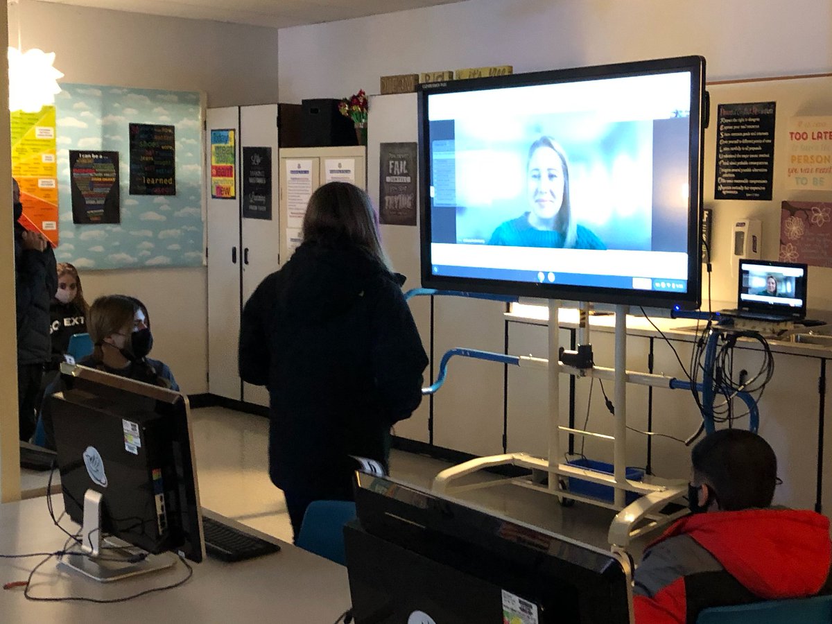 @HeritageMS students R doing gr8 things in Art &amp; Literacy Skills/Career classes thx 2 amazing teachers &amp; gracious guest (virtual) speakers! Think COVID can stop the collaboration/innovation train? NOPE! All aboard! We're #HuskyStrong all year long! <a href="/WCSOH/">Westerville Schools</a> <a href="/super_wcsd/">WCSD Superintendent</a>