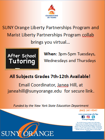 SUNY Orange Liberty Partnerships Program tweet media