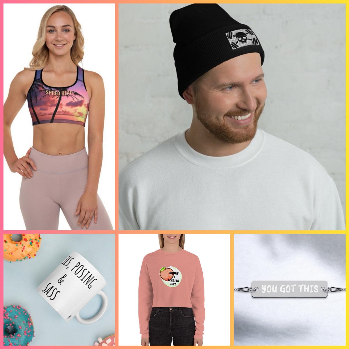 ShredUk's tweet image. #sports #sportsbra #beanie #hat #mugs #hoodie #jewellery #bling #streetwear #street #colourful