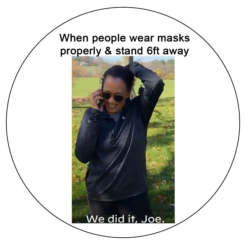 UTCLibrary's tweet image. Looking for something that will remind you (and others) that #MocsMaskUp while on @UTChattanooga campus? Pick up a meme button from @UTCLibrary! On the 1st floor in front of the Check Out desk. Mocs card required to enter, and masks.. obvi 😀 💛 💙