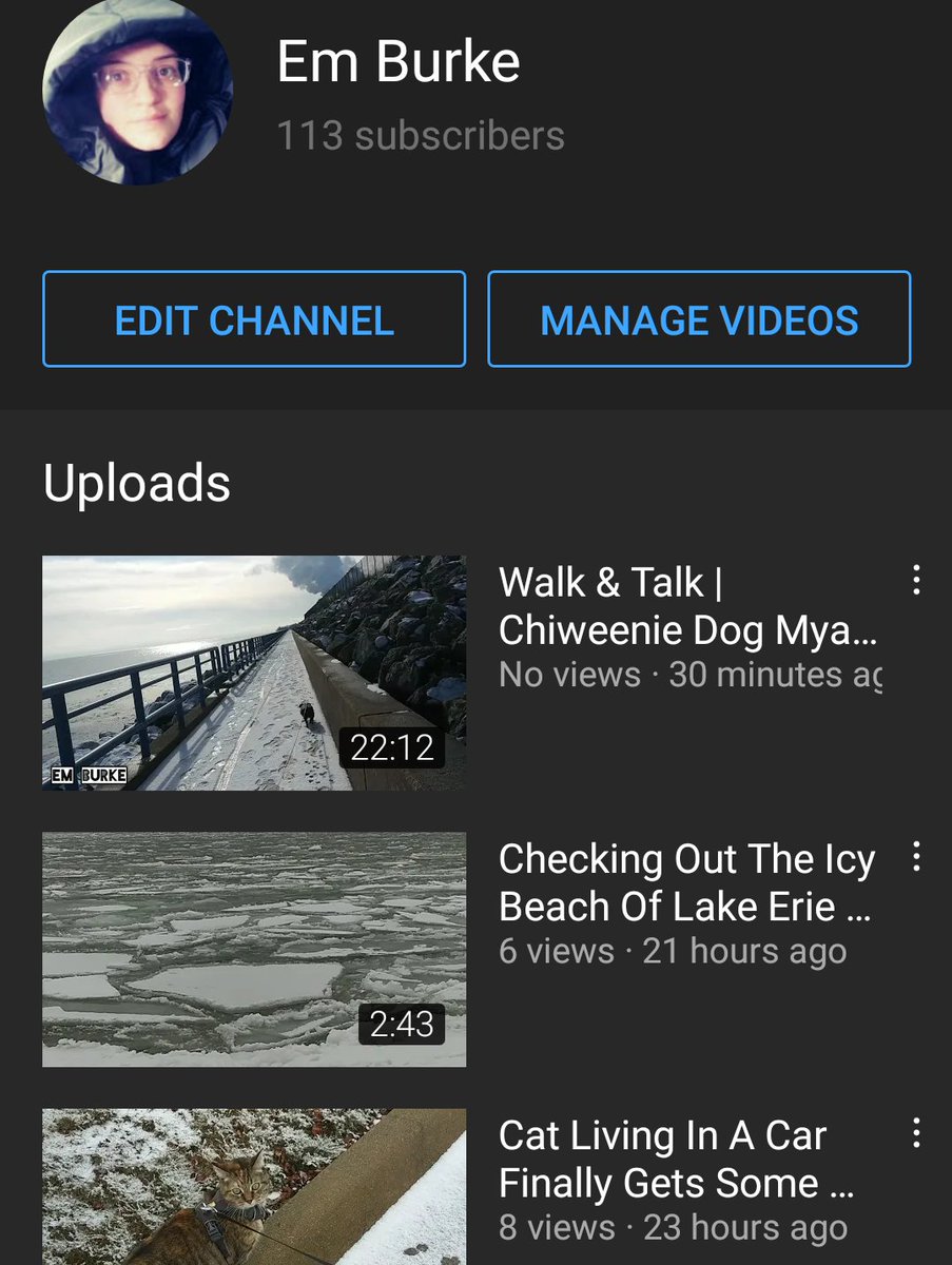 Check our my channel and latest videos! 
#youtube #vanlife #vandwelling #livinginacar #michigan #winter #youtuber #video #microcamper #life #vlog #van #impoverished #chiweenie #dog #chihuahua #dachshund #help #watch #subscribe #dogvideo #DogsofTwittter #smallchannel #content