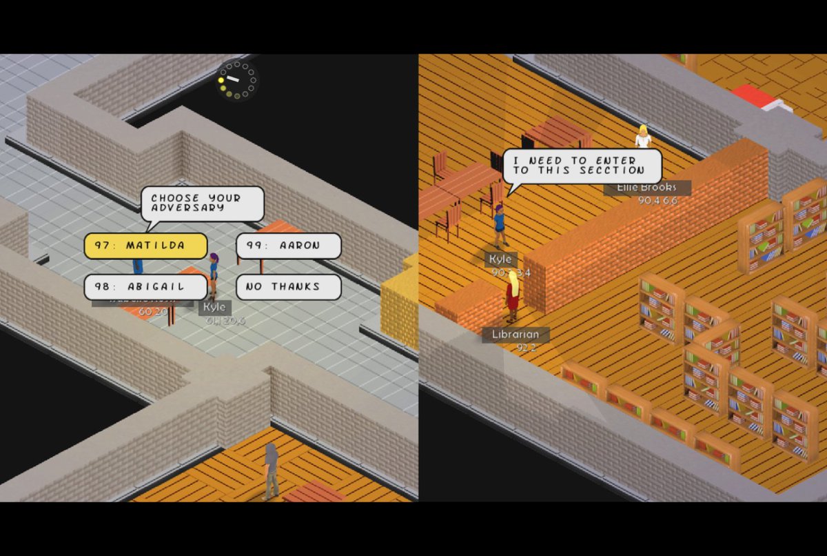 ShowdownRobot's tweet image. Do you prefer RPGs with more quests and storylines or RPGs with more emphasis on combat mechanics, getting gold, and better gear?

#rpg #quest #gamedev #gamedesign #indiegames #indiegamesdesign #indiegamedeveloper #gamedevelopment