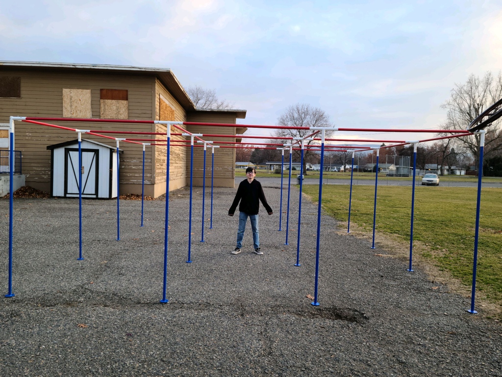 SafeJacks's tweet photo. We were lucky enough to be able to help a local Eagle Scout Project!  We only supervised the build in our shop but we love seeing what these kids dream up and create!  

#safejack #climbingoncourse #ninesquare #eagleproject #fabshop https://t.co/IJiWfIbbI7
