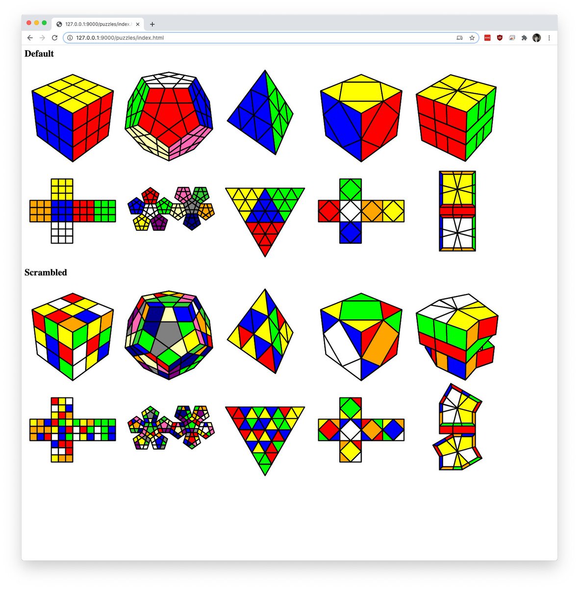 Made some good progress! #javascript #speedcubing #cubesoftware