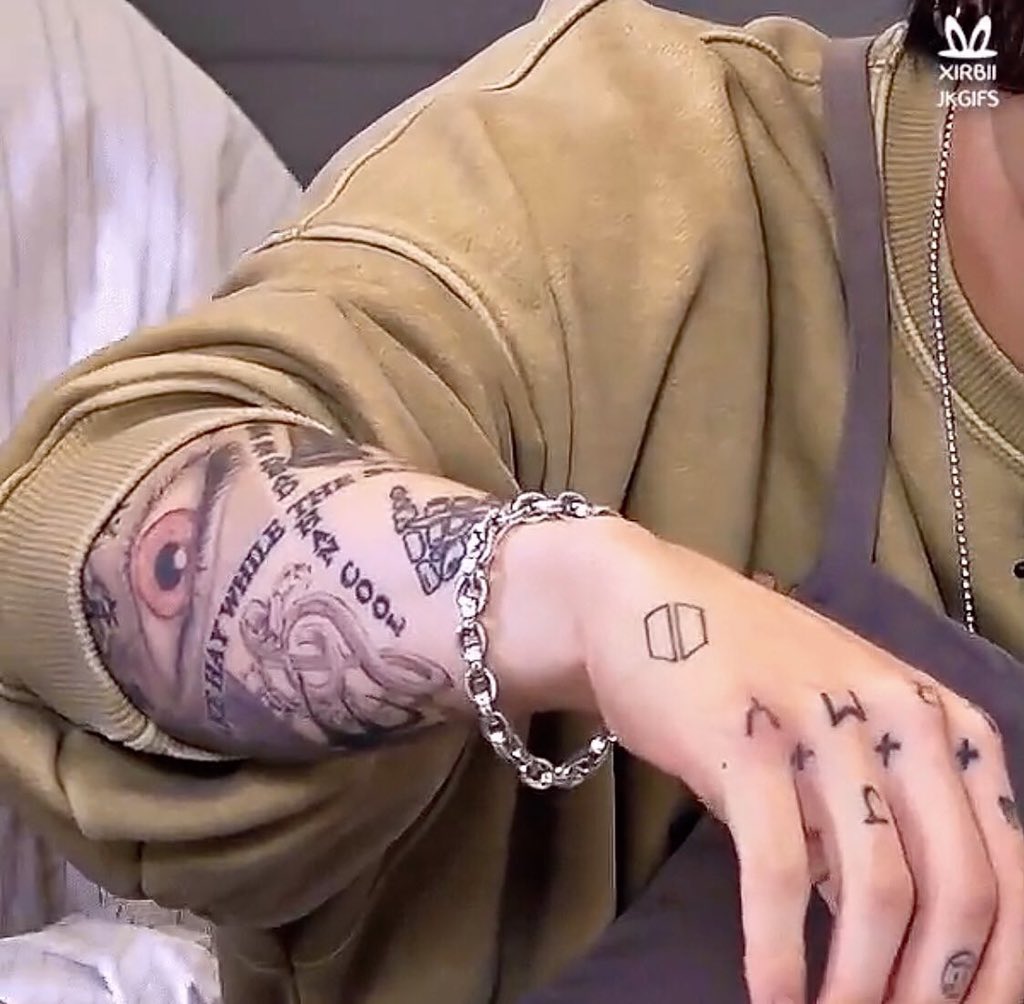 Evidence #8: quietly tracing his tattoos while laying in bed on a Sunday morning.