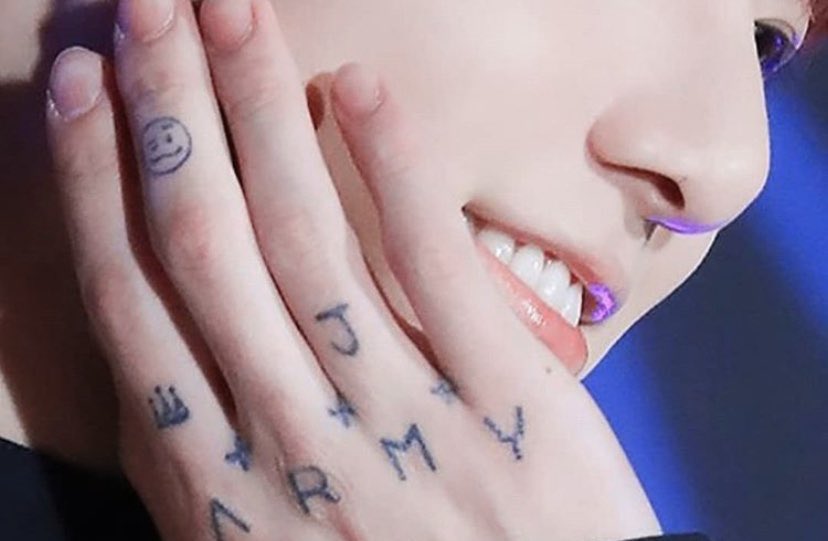 Evidence #8: quietly tracing his tattoos while laying in bed on a Sunday morning.