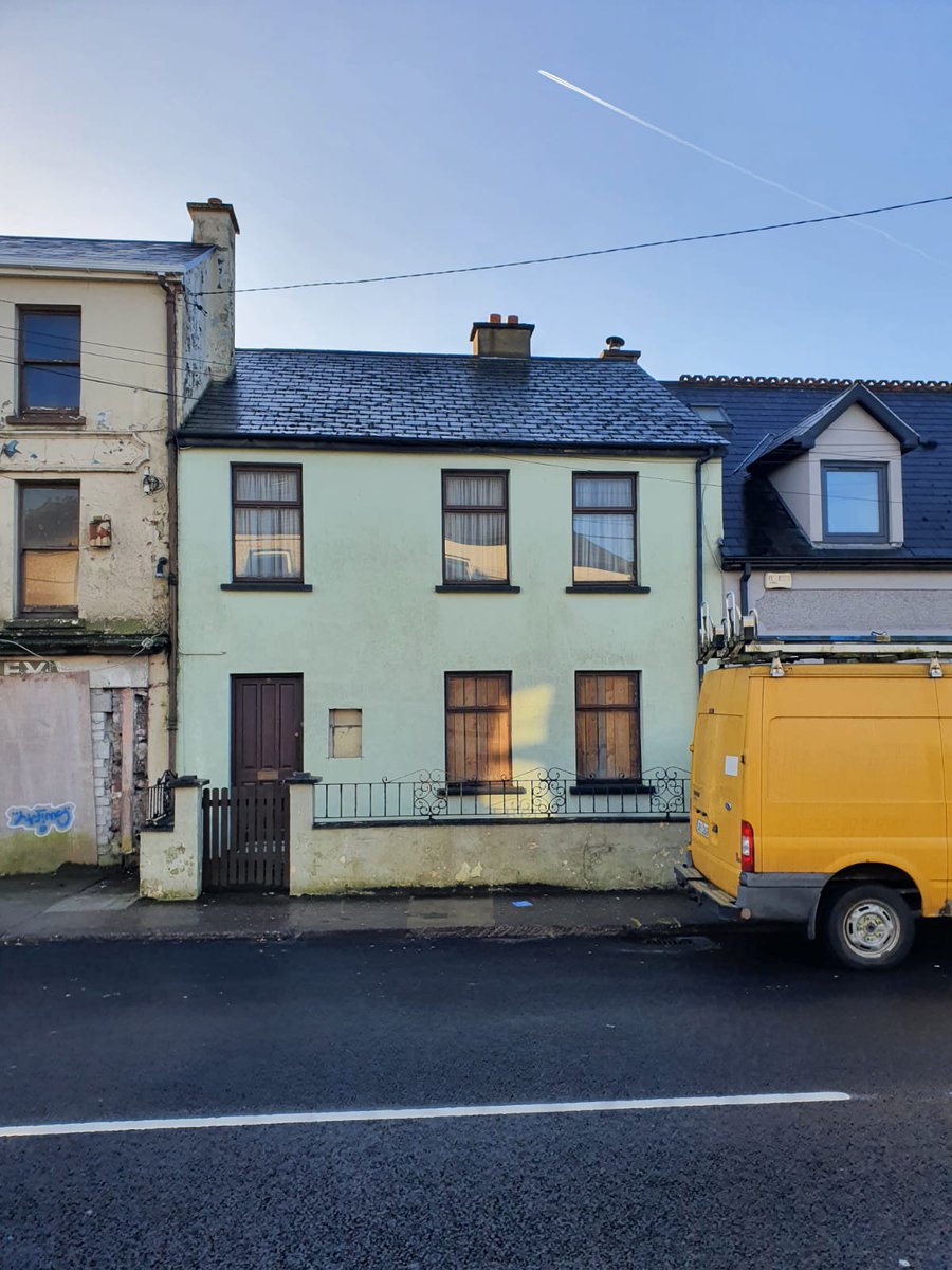 Located a few doors from the last unit, boarded up, should be someone's home in Cork cityNo.263  #HousingForALL  #Vacancy  #Wellbeing  #Homelessness
