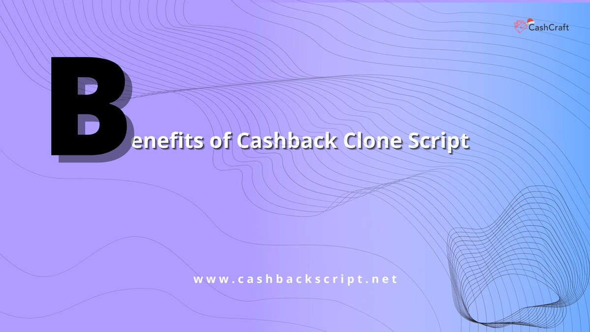 cashcraft_offl's tweet image. Why is #CloneScript is the Finest Choice for Affiliate #CashbackWebsiteDevelopment?  
Have a Look &amp;gt;  buff.ly/2WuHD7M

Pick your Desired #CashbackCloneScript buff.ly/2YtY2Po

#CashbackCloneScript #CashkaroCloneScript #Canada #France #Rome #USA #UK #UAE #Norway