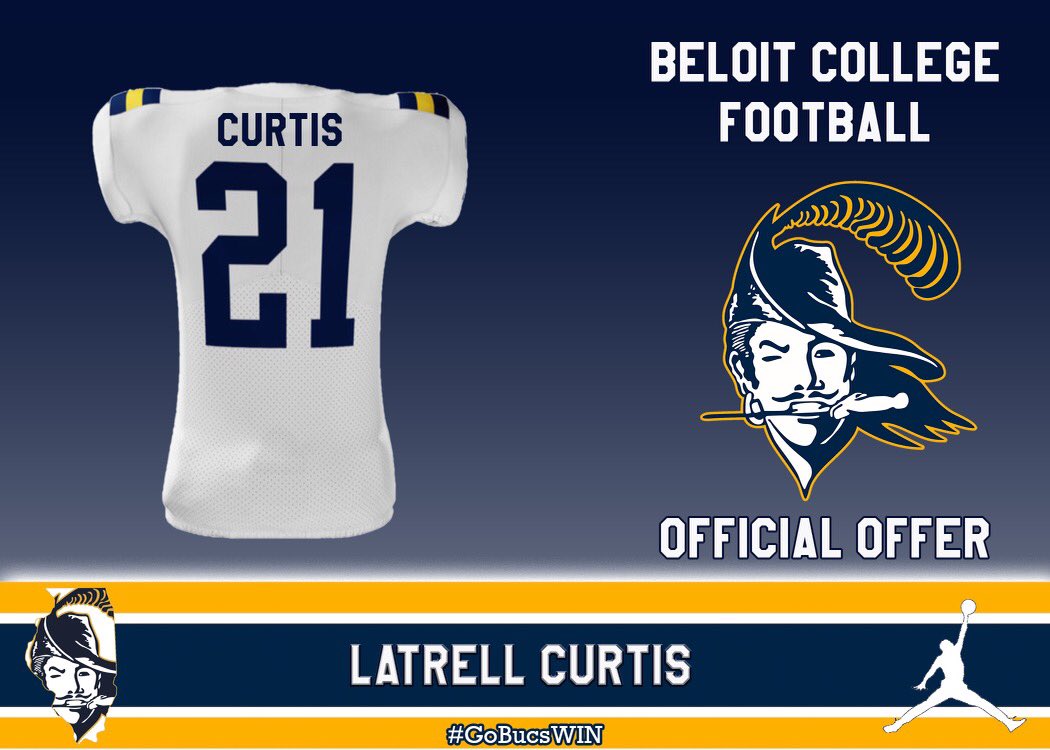 LatrellCurtis10's tweet image. Extremely blessed and honored to announce that I have received my 6th official offer to Beloit College. I want to thank @Meteor_DLS and @CoachButz22 for believing in me. #GoBucsWin 🔵🟡#StrongMagic. @EDGYTIM @DeepDishFB @AllenTrieu