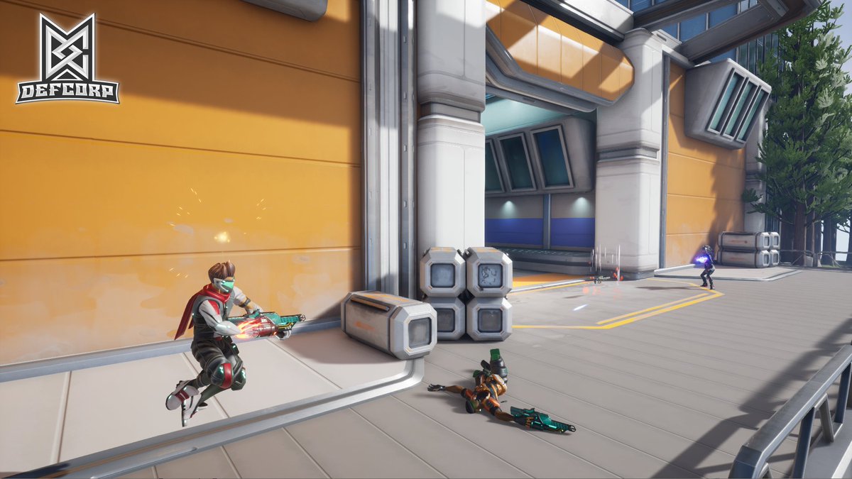 A little action shot from last week's playtest.
#indiedev #gamedev #gaming #madewithunreal #games #ue4 #NintendoSwitch #Crossplay  #FPS