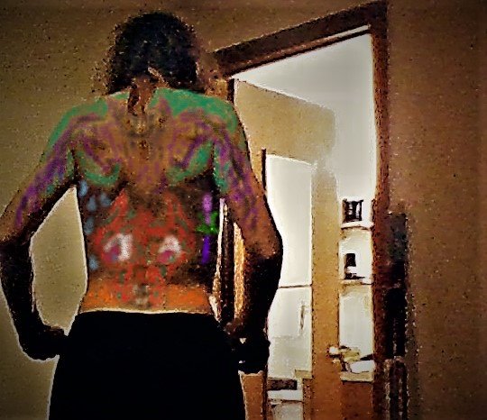 MikeRishot's tweet photo. Let's begin by renaming Tattoo on the Back, into Back-toos.
This is a photo. And yes, the design is scribbled on the photo with a pencil. https://t.co/c35lyIy5HE