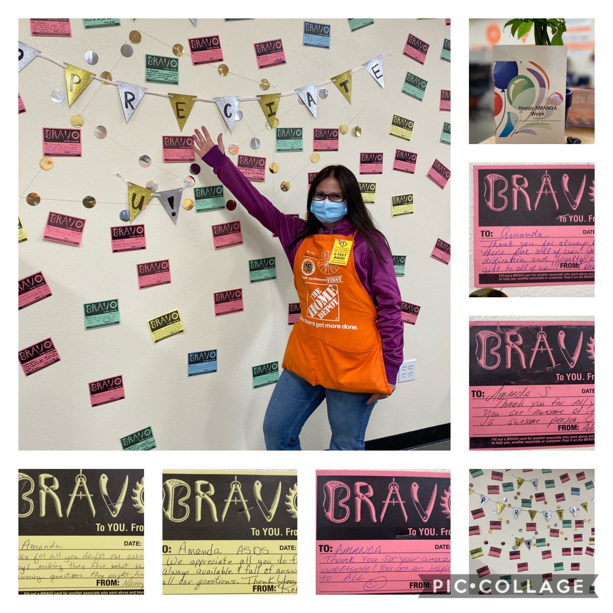 salinas_lori's tweet photo. 0442... The Bravos keep coming in for this AMAZING Associate!!!! Thank you Amanda for being an Amazing Servant Leader!!! We Truly Appreciate all you do! #Dynamic18 @NagyAndrew @PID18THD @TomOrrPMD @Home_Depot_442 https://t.co/8yGFBxyl2L