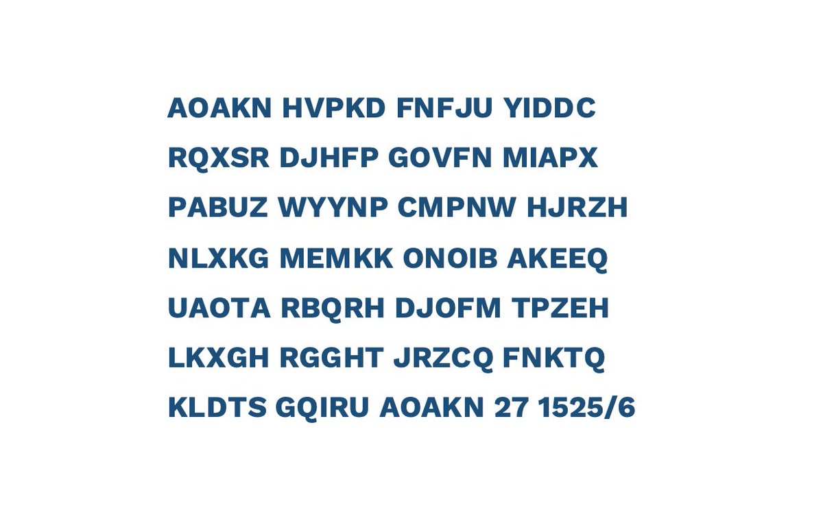 27. In 2012, the remains of a Second World War carrier pigeon were found in a chimney in Surrey, along with the coded message it had left France with 68 years earlier. The message has been claimed to have been decoded several times, but its precise meaning remains disputed.