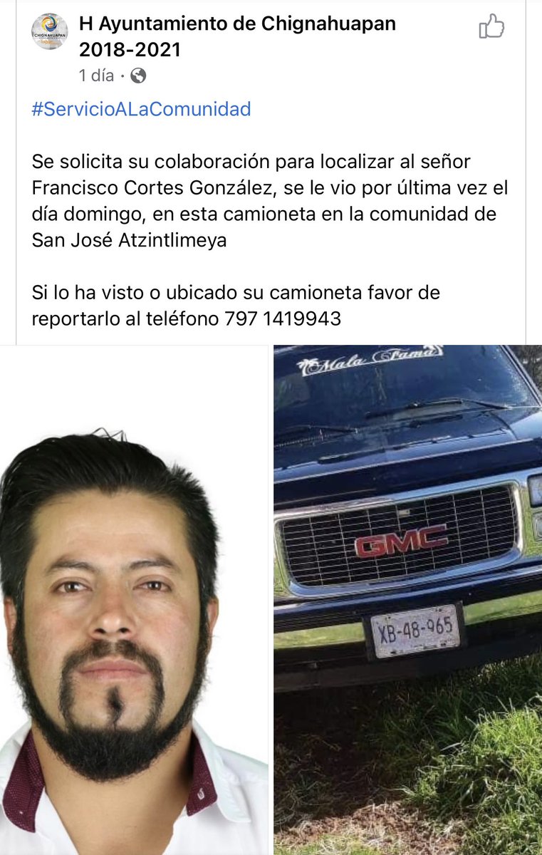 angie_moralesm's tweet photo. Por fa  les pido me regalen un RT para que pronto aparezca, es hermano de una amiga.
@aamber_pue @SSC_Pue @CentralPuebla https://t.co/hyKRov4r5S