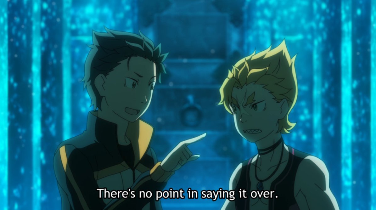 Garfiel is now slowly putting his guard down around people — him making a conscious effort to call Ryuzu "old hag" instead of Granny was all part of his tough front, which is now crumbled for the most part.