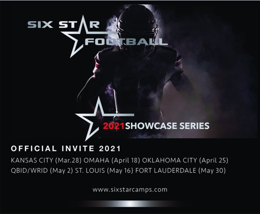 Thanks for the invitation <a href="/6starfootballMO/">Six Star Football | MISSOURI</a>