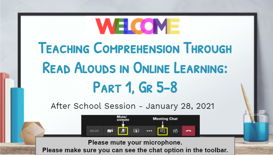 Attention #TVDSB! Tomorrow the Literacy Team will be hosting 2 active sessions on Read Alouds in Online Learning. We can't wait to showcase activities you can use the next day! Check out the LSS Memo to get the links to join. Recordings will be posted to the Literacy Toolkit.