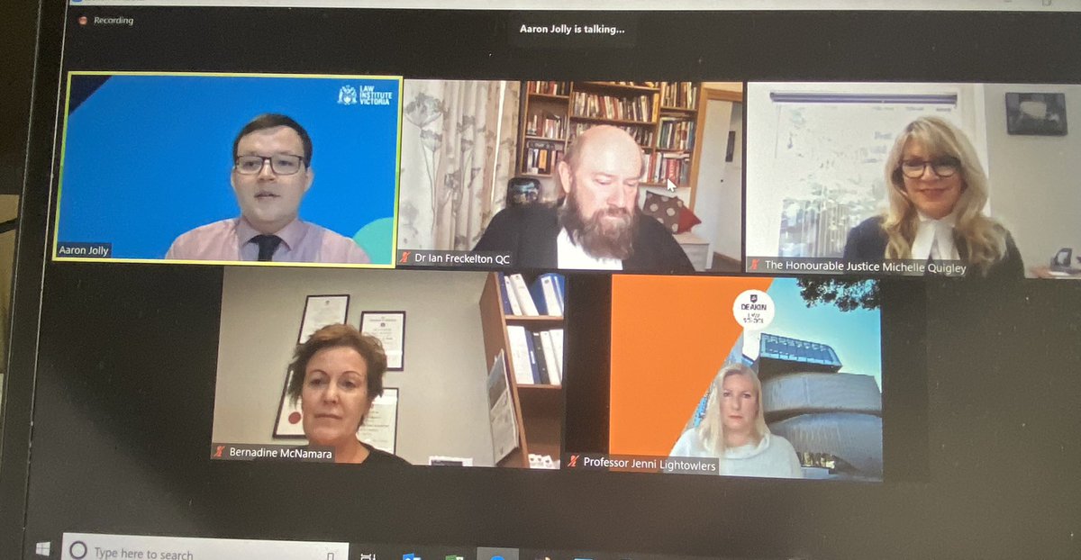 It is reassuring to hear how our industry has changed to continue to supporting community during 2020 at the Opening of the Legal Year in Geelong. Thanks to <a href="/DeakinLaw/">Deakin Law School</a> co-hosts of this virtual event including <a href="/yourLIV/">Law Institute of Victoria</a>, Geelong Law Association, VicBar and <a href="/BarwonHealth/">Barwon Health</a>