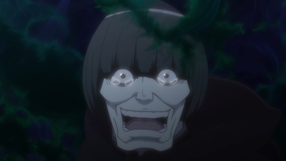 This scene oddly parallels Petelgeuse's meeting with Satella in Season 1, whose hands, unlike Emilia's in this episode, fail to reach him.Now what exactly made Geuse so emotional here? Watching from Emilia's POV, we aren't sure yet.