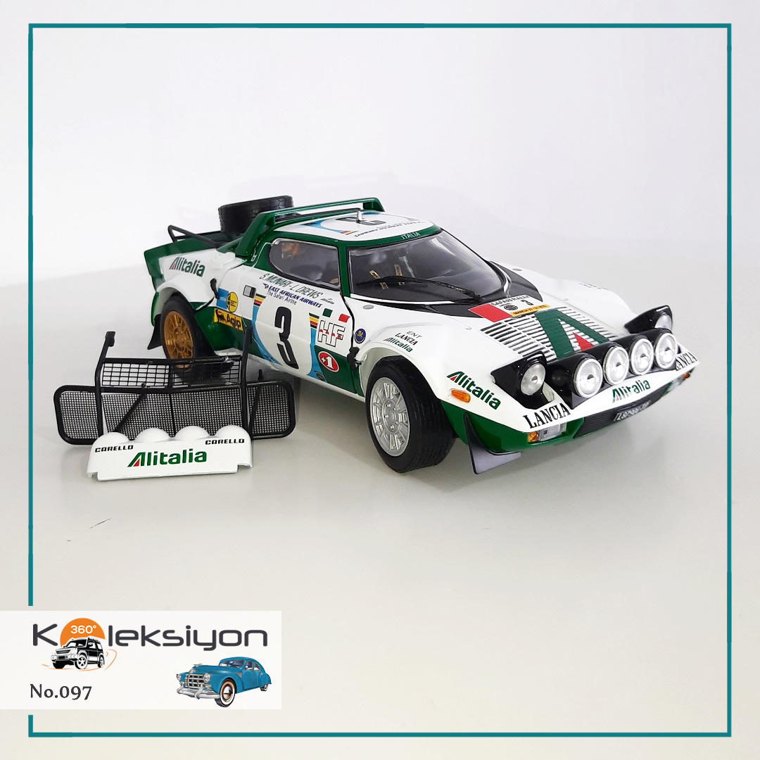 Koleksiyon360's tweet photo. 🚗 No.097 🇮🇹 #Lancia #StratosHF #Alitalia (1975) — #SunStar 1/18 #Diecast model

🏁 No.3 driven by #SandroMunari &amp; #LoftyDrews @ 2nd place in 1975 #SafariRally https://t.co/BtuRW67P4R