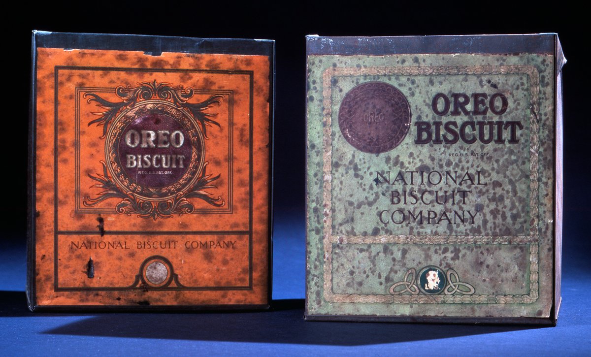 いまから100年以上前、最初に #オレオ が販売されたのは、アメリカ東