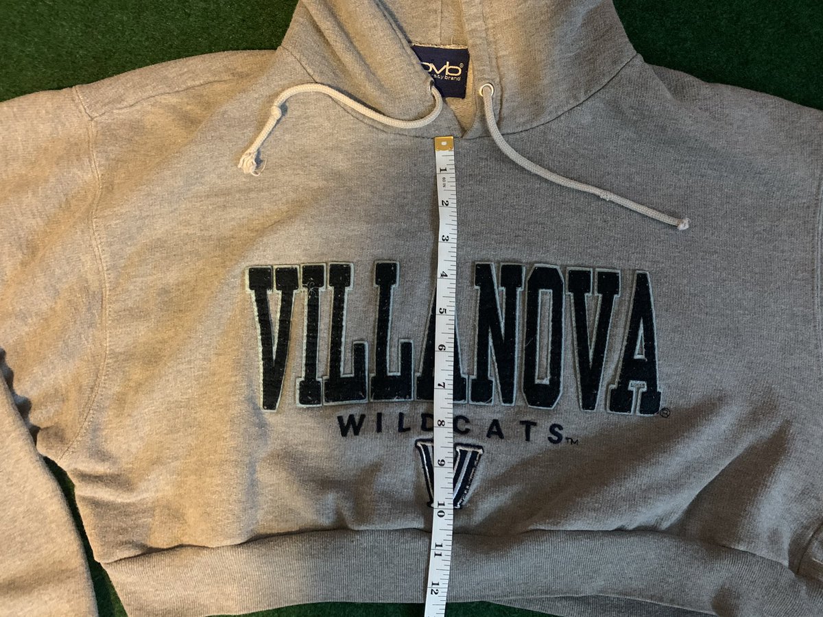KinectinFabrix's tweet photo. Vtg. Villanova Crop Hoodie
Size: Medium
Price: $25 Shipped
(Check measurements) https://t.co/rOVcHml57A