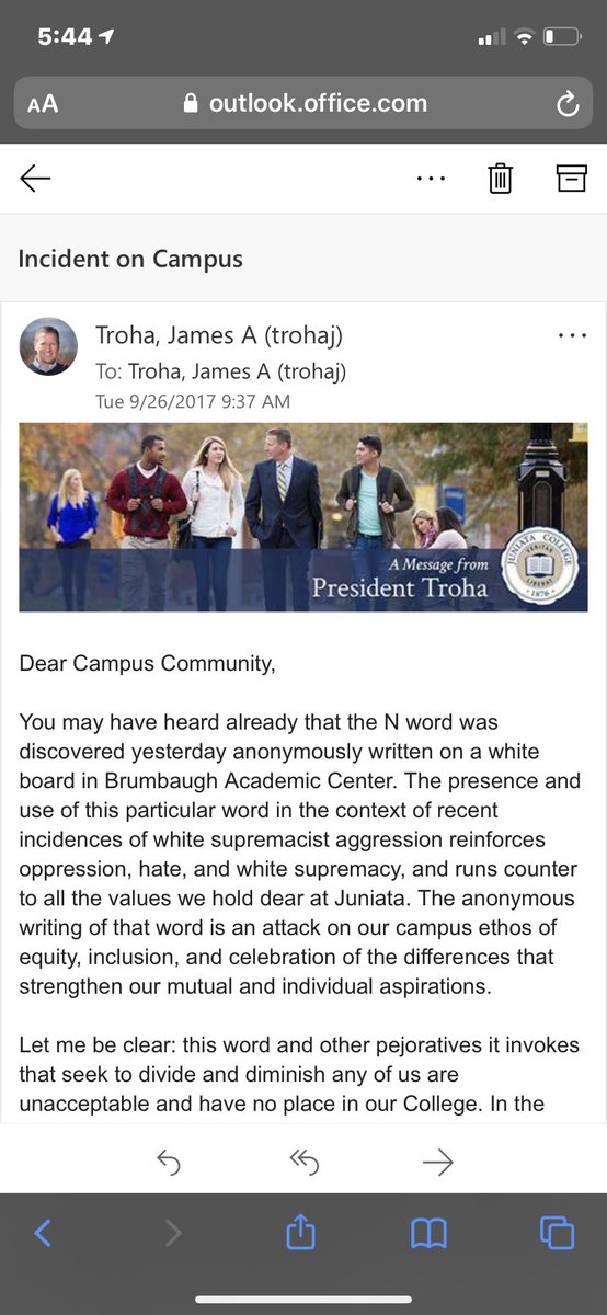 THIS IS JUNIATA COLLEGE!!!!!! ADMINISTRATION, YOUR WORDS ARE NOT ENOUGH.... WE WANT ACTION!!!!