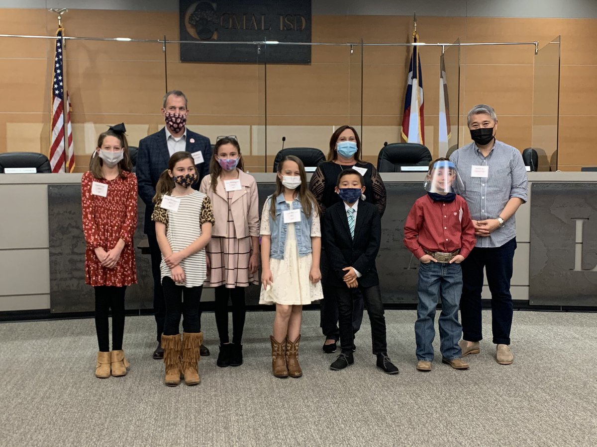 _MrsCarrera's tweet photo. So proud of this one! Although he didn’t bring home 1st place, he represented FES very well and even stumped @Supt_comalisd on Journey lyrics! #ComalShake #BetterTogether #ComalGT https://t.co/WFAb2OLHj6