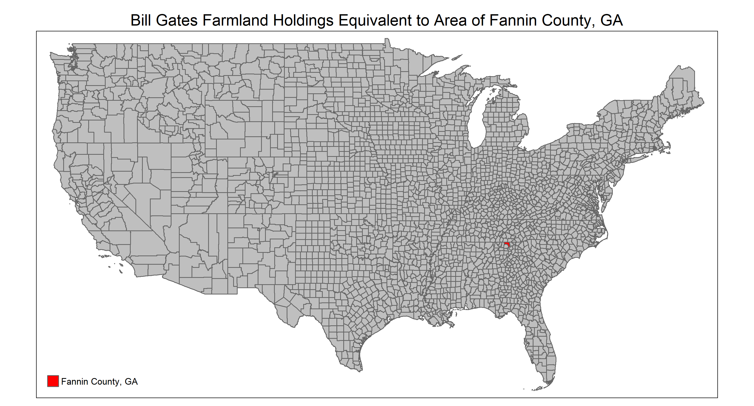 Farm Land Ownership Map Aaron Smith Al Twitter: "3. Gates Owns Farmland Throughout The Country, But  His Largest Holdings Are In Louisiana, Including A 26,236-Acre Louisiana  Farm Once Owned By Notorious Former Worldcom Ceo Bernie Ebbers,