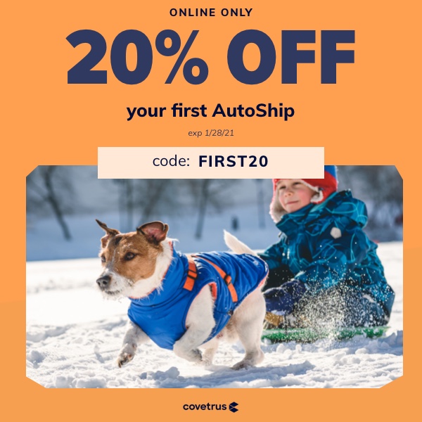 SigVetSvc's tweet image. Do you get shipments often? Get 20% off on your first autoship order with the #first20 code. #covetrus #discounts signaturevet.vetsfirstchoice.com