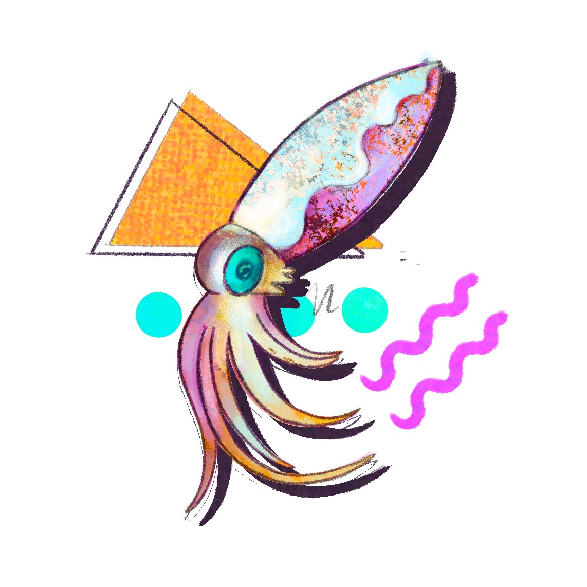 ogkatpatat's tweet photo. MOOOOOOORRREEEE SQUIDS

#ArtistOnTwitter #illustration #squid https://t.co/Yvtp4Ej06L