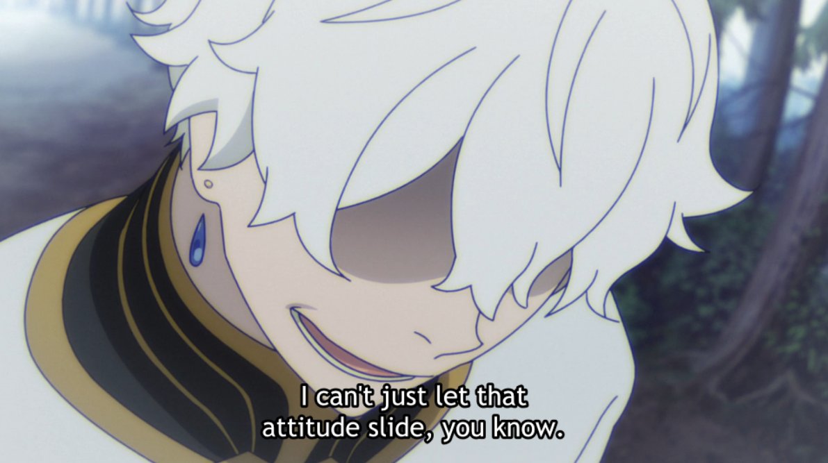 Or maybe he simply doesn't want to, as he twists her words into something to be justifiably offended at—turning a simple comment into something that supposedly erases his individuality.