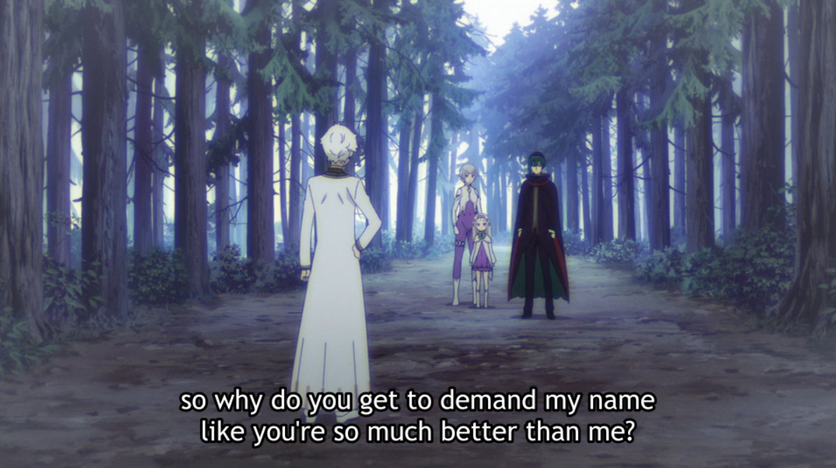 Another line to take note, which could help decipher his psyche, is this — "like you're so much better than me". Regulus dislikes inferiority, even something like giving his name first implying inferiority to him. Words need to be chosen very carefully around him.