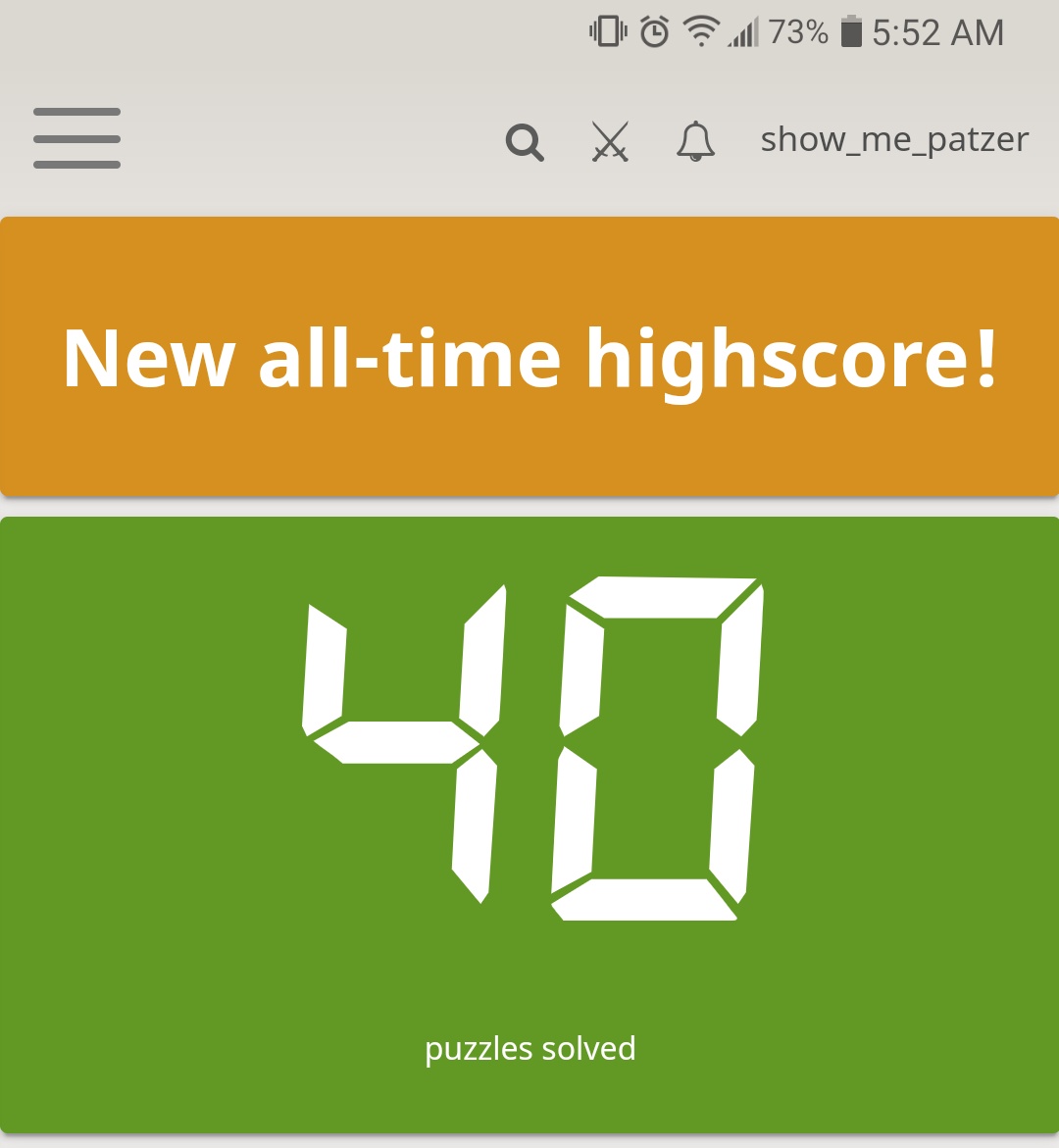 thebugmandan's tweet image. Oh man...this seems like a new addiction 😬. #PuzzleStorm @lichess