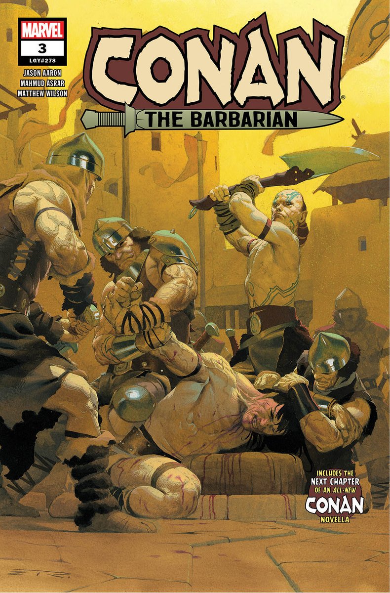 ClassicMarvel_'s tweet photo. Conan the Barbarian #1-4 from 2019. https://t.co/rj3lEYxd1T