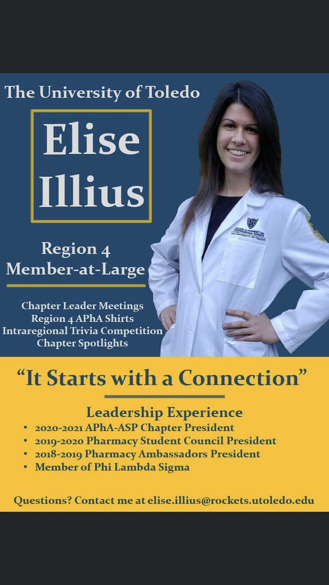 APhAUT's tweet photo. Help us in congratulating our current President, Elise Illius, for being elected as the 2021 Region 4 Member-at-Large! 👏🏼👏🏼

Please visit our Facebook or Instagram pages to read more about this accomplishment! https://t.co/azHItLjja1