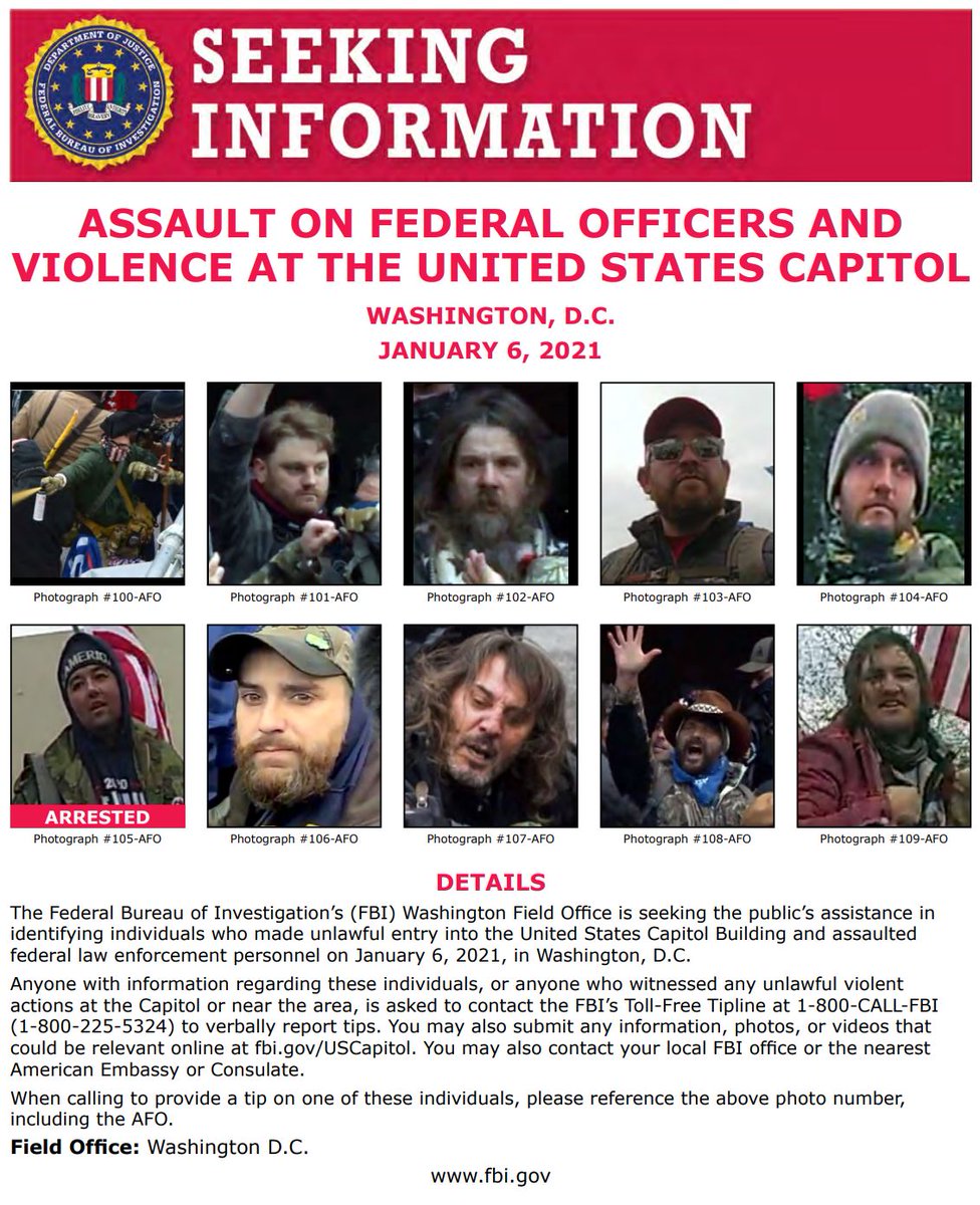 FBIWFO's tweet image. We are continually updating our posters with new photos! Use the link below to see photos of individuals we are asking the public's help to identify. Thank you for your continued help &amp;amp; support! fbi.gov/wanted/seeking…