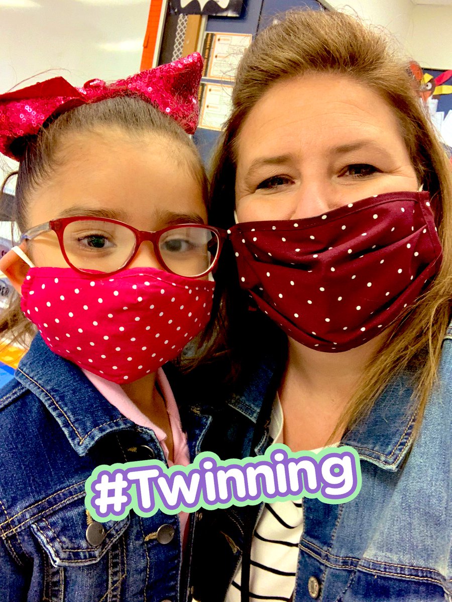 I just 💜 twinning with my students! <a href="/CISDMartin/">Martin Elementary</a> <a href="/OfficialCISD/">Crandall ISD</a>