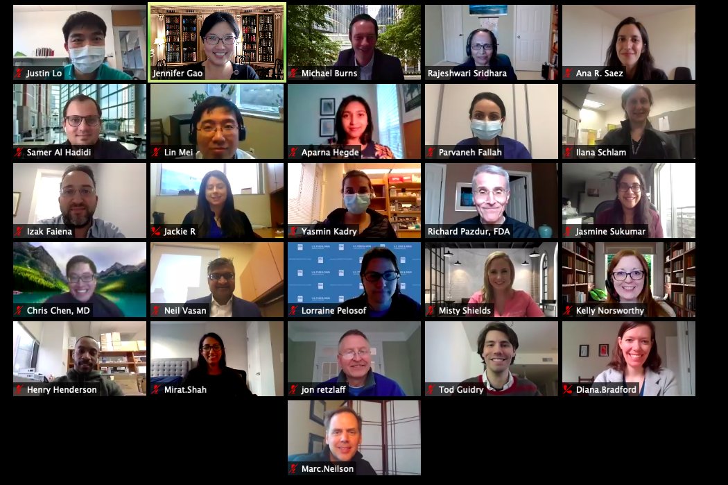 Jennifer Gao (@drjennifergao) on Twitter photo Phenomenal job by <a href="/FDAOncology/">FDA Oncology</a>-<a href="/AACR/">AACR</a> fellows with #ProjectODACOdyssey! <a href="/Mike_C_Burns/">Michael Burns, MD-PhD</a> and Dr. Misty Shields represented the sponsor, and <a href="/notahedge/">Aparna Hegde, MD</a> and <a href="/ChrisChenMD/">Chris Chen, MD</a> represented FDA. Complete with a <a href="/realrickpazdur/">Rick Pazdur</a> moment and a rebuttal by Dr. Sridhara! Phenomenal job by <a href="/FDAOncology/">FDA Oncology</a>-<a href="/AACR/">AACR</a> fellows with #ProjectODACOdyssey! <a href="/Mike_C_Burns/">Michael Burns, MD-PhD</a> and Dr. Misty Shields represented the sponsor, and <a href="/notahedge/">Aparna Hegde, MD</a> and <a href="/ChrisChenMD/">Chris Chen, MD</a> represented FDA. Complete with a <a href="/realrickpazdur/">Rick Pazdur</a> moment and a rebuttal by Dr. Sridhara!