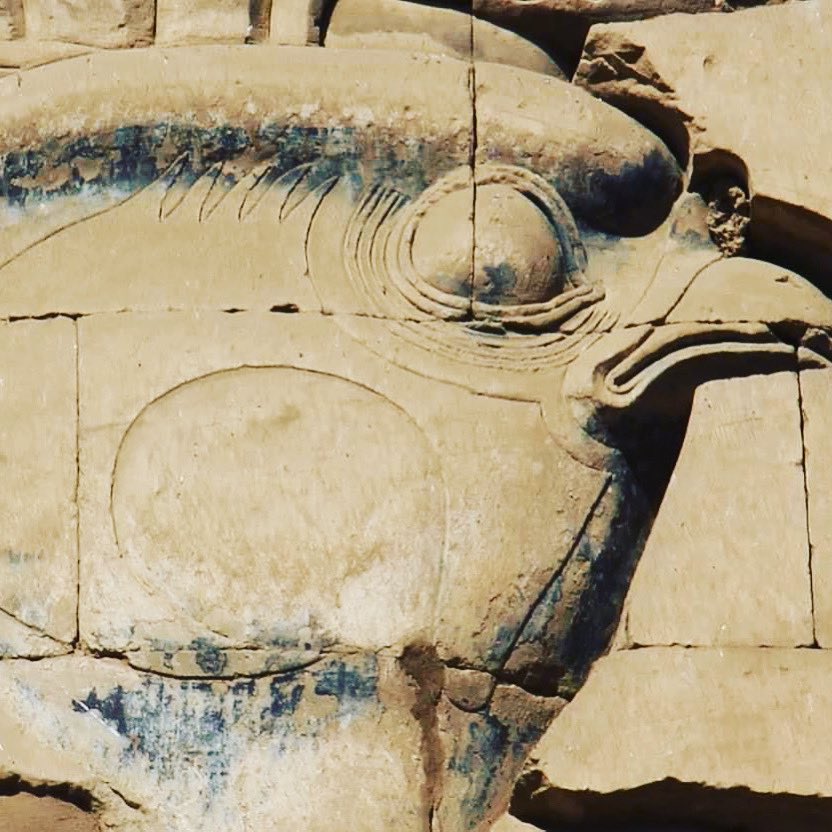 #Edfu temple relief for God #Hours