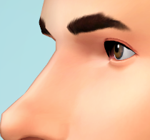 Also, there's totally "head shape" presets for different levels of brow definition. And don't forget you can detail edit your eyes!