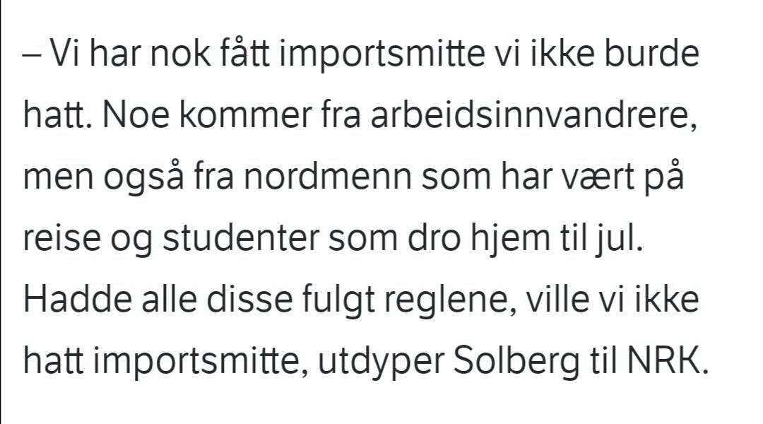 Føler med en gang man sliter med å ta på seg skylden for den økte smitten så gestikulerer regjeringen vagt i retning studenter og sier "ja, men har du sett hva de her holder på med?"