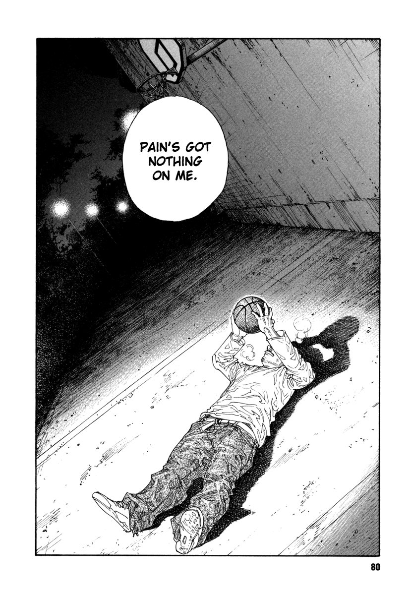 He realises that the only way to move on is to truly let go of this guilt, which marks the beginning of his redemption as a person, and a basketball player. His emotional journey from then on is nothing short of inspiring. He remembers his previous feelings of guilt, and -