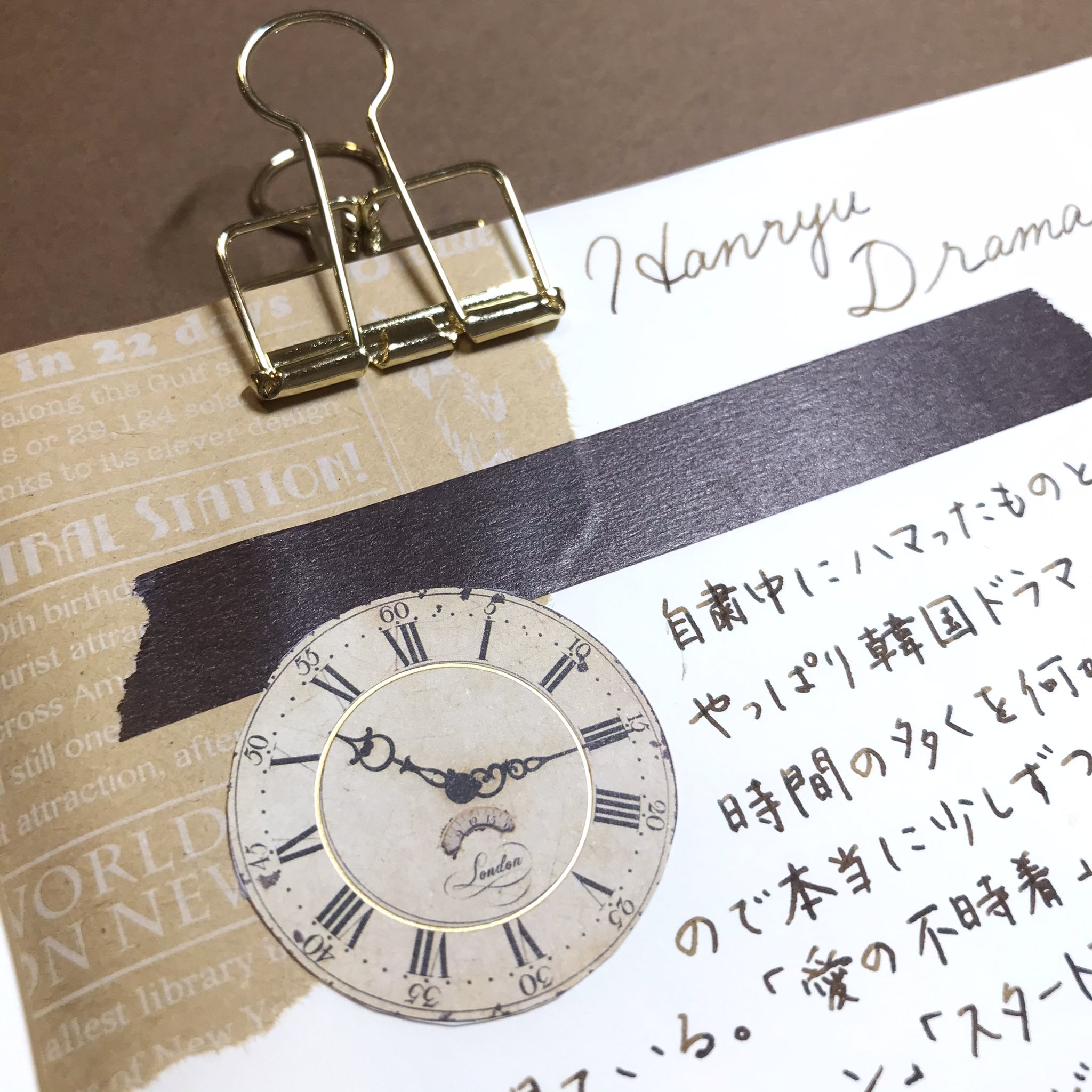 Tommy トミー Mdノートにデコして書きました 自分の言葉は久しぶりでドキドキ デコは大量に持っているマステや紙ものも使えるし何より楽しくて リフィルに書くのもいいなと思って手帳の沼もちょっと覗いてしまいました 沼は地続きですね