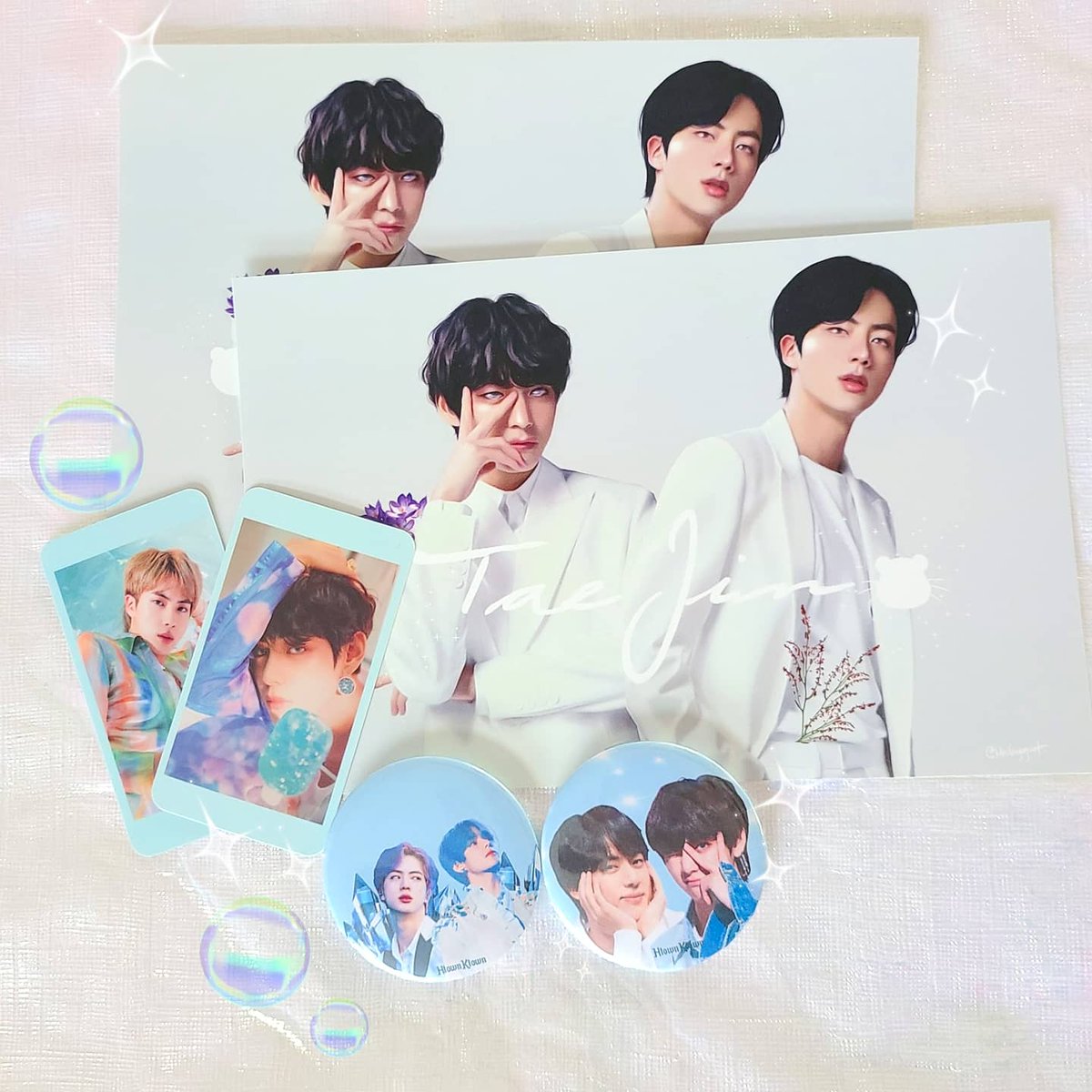 HTownKTown1's tweet photo. D-3!! Here's a preview of the goodies!!!
We hope to see you this coming weekend βΊ
#BTS #Taejin #CrystalCastleHTX https://t.co/huSUeZcHMW