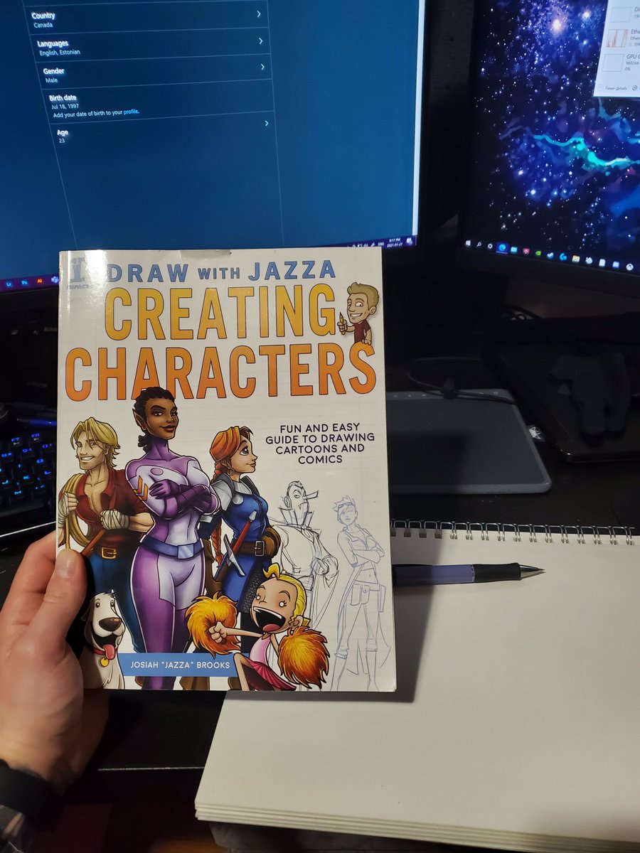 PixelcoGraphics's tweet photo. @JosiahBrooks I am SO excited to start going through this book!

I'm new to classic art and am so stoked to start learning more from jazza! https://t.co/3Re9i5ZBNW