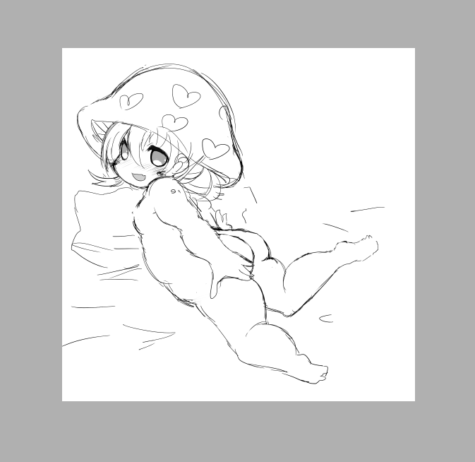 身体を縮小したら更にそそる様になった🍄 